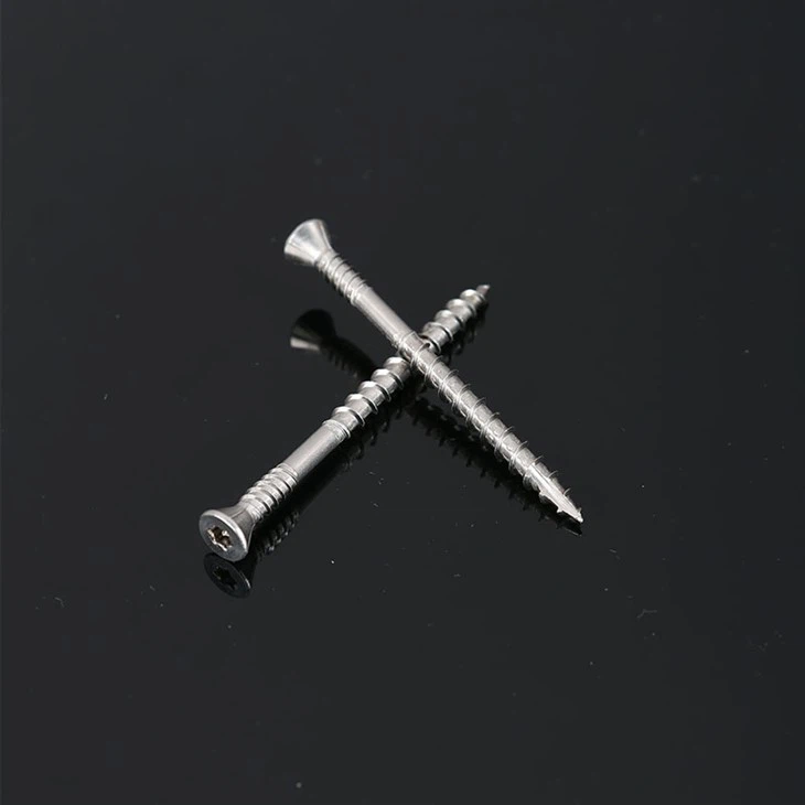 STAINLESS STEEL FLAT HEAD TORX DRIVE TERRACE SCREW