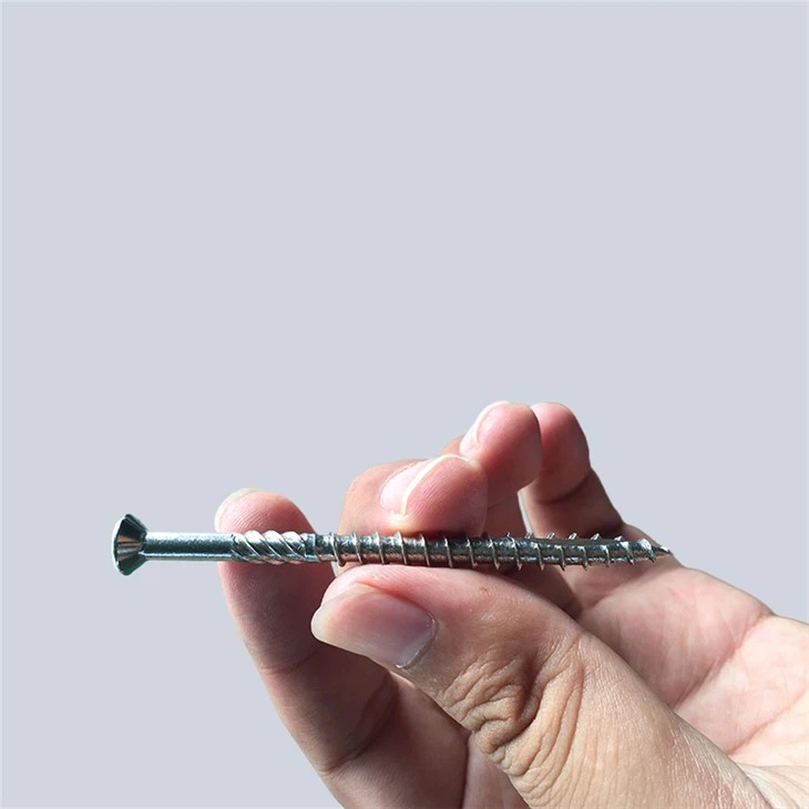 OVAL HEAD STAINLESS STEEL DECK SCREW WITH SLOT