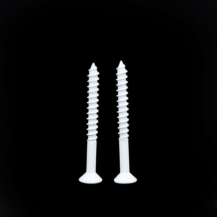 Phillips Drive White Pan Head Self-tapping Screws White Finish